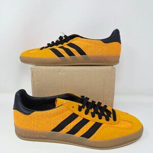 Adidas Gazelle Indoor Shoes Men's Size 12 Soccer Football IH4770 Orange Athletic